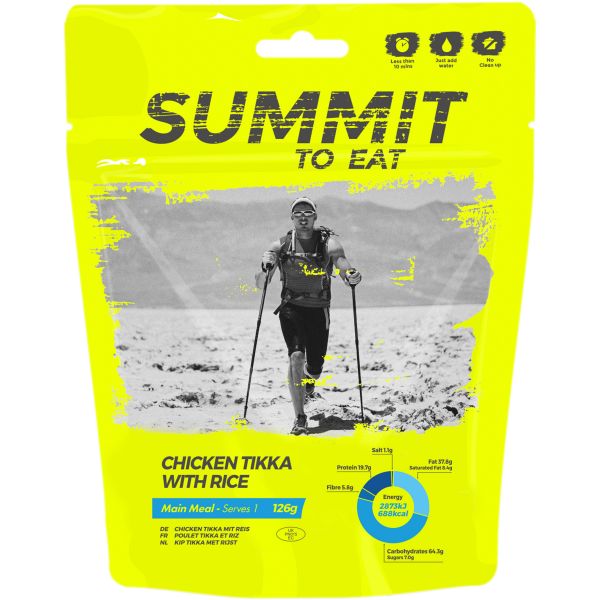 Summit to Eat Pollo Tikka con arroz