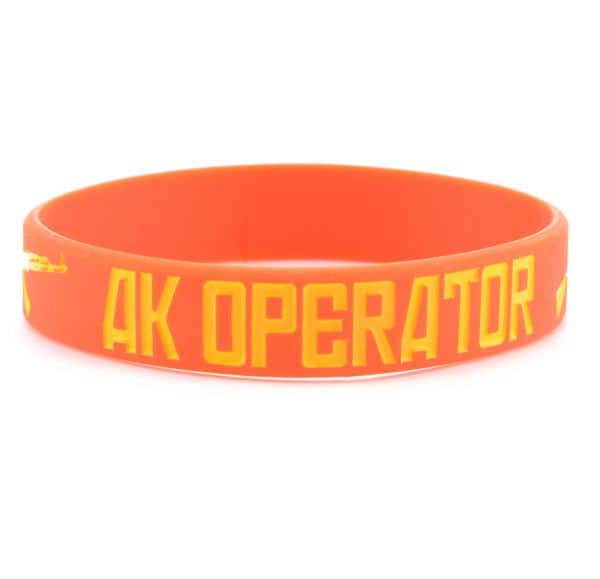 La Patcheria brazalete AK Operator Bracelet arancio