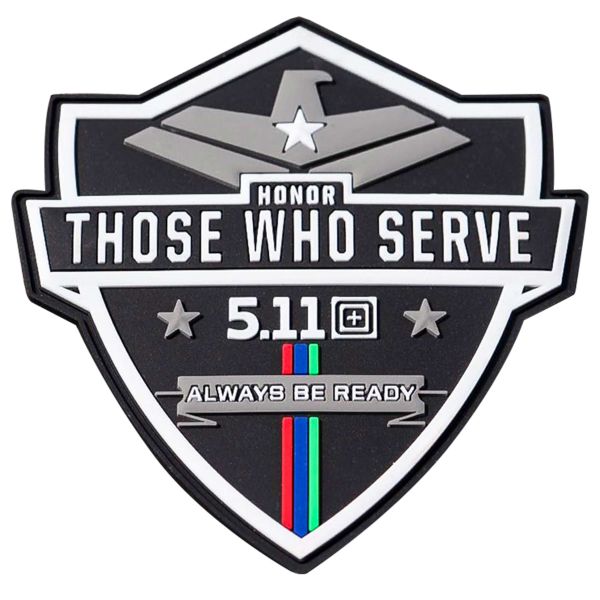 5.11 PVC Parche Honor those who serve