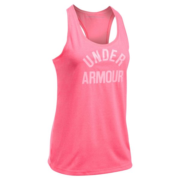 Camiseta de tirantes Under Armour Women Threadborne Train pink