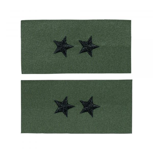 Distintivo de rango US Textil Major General verde oliva
