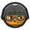 TacOpsGear 3D Parche PVC Tacticons Nro.17 Command Smiley Emoji