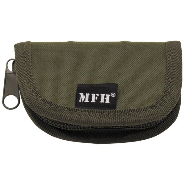MFH Kit de costura con bolsa verde oliva