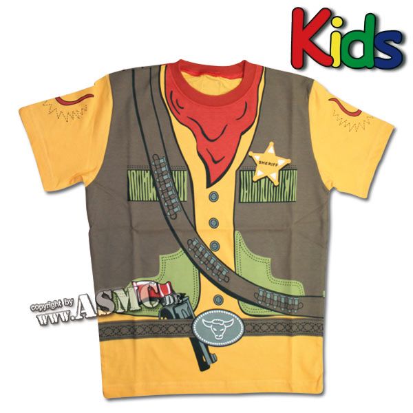 Camiseta infantil Sheriff