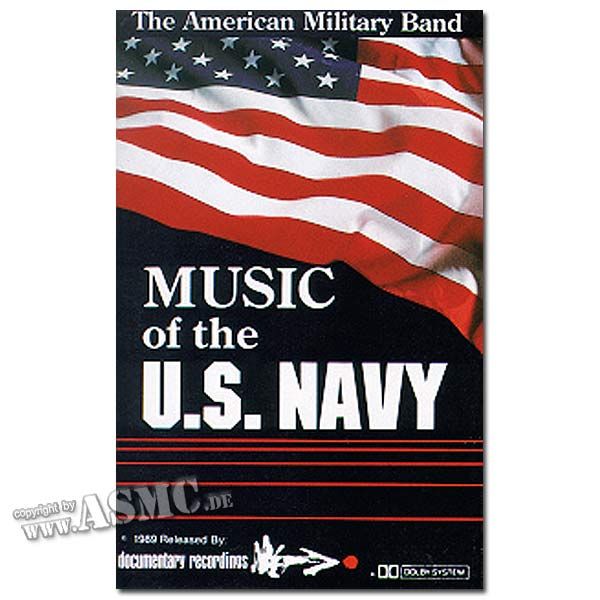 Cassette de música Music U.S. Navy