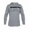 Sudadera Under Armour Hoodie Tech Terry Graphic gris