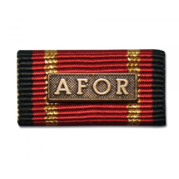Placa de la orden por misiones en el extranjero AFOR bronce