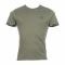Alpha Industries camiseta Roll-Up Sleeve brushstroke green