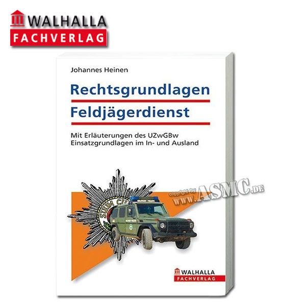 Libro Rechtsgrundlagen Feldjägerdienst