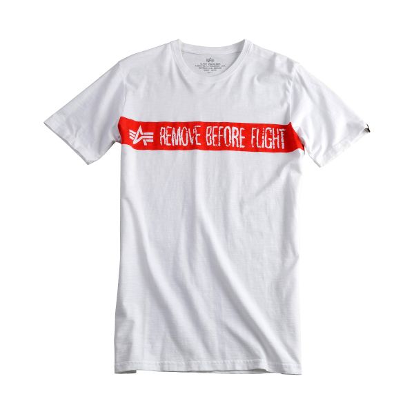 Camiseta Alpha Industries RBF blanca