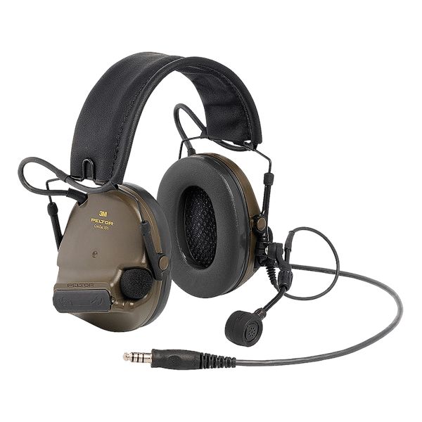 Protector 3M auditivo Peltor Comtac XPI con micrófono oliva
