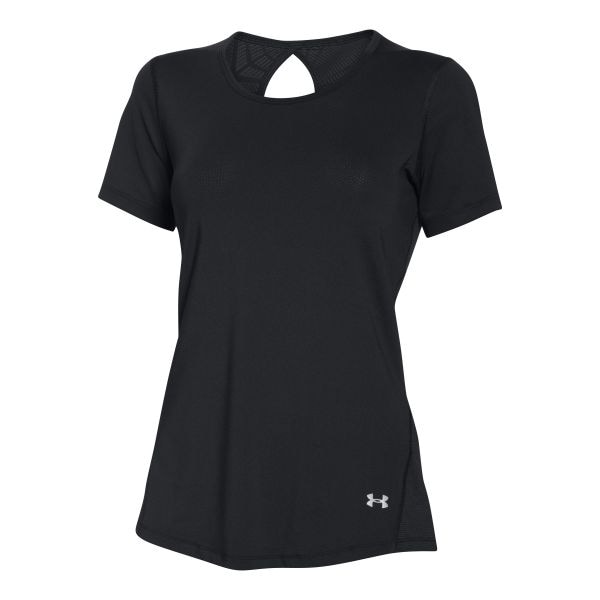 Under Armour Camiseta HeatGear CoolSwitch negra mujer