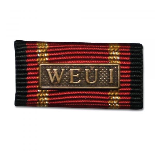 Placa de la orden por misiones en el extranjero WEU 1 bronce