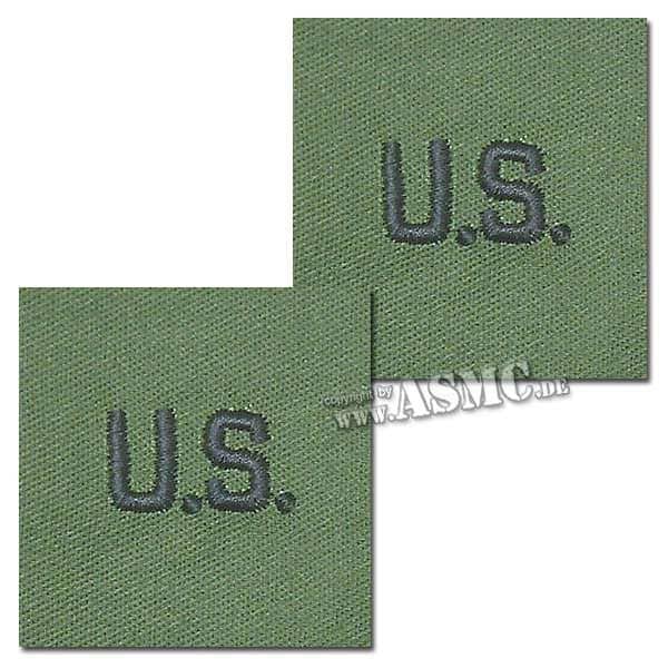Distintivo textil US Letters verde oliva