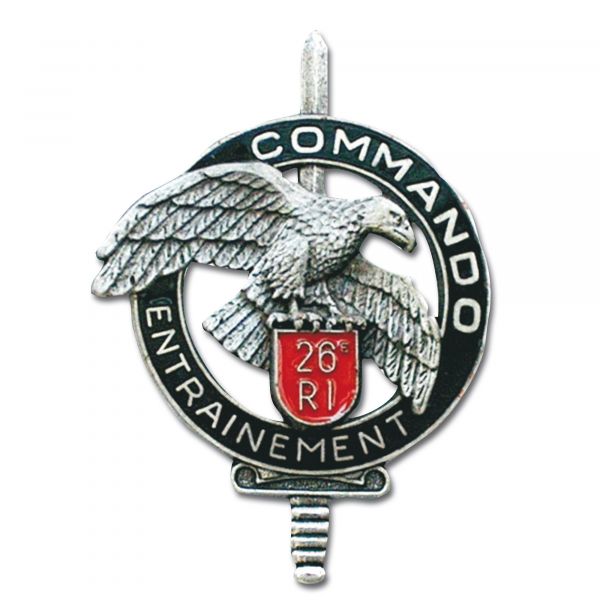 Distintivo francés Commando CEC 26e RI