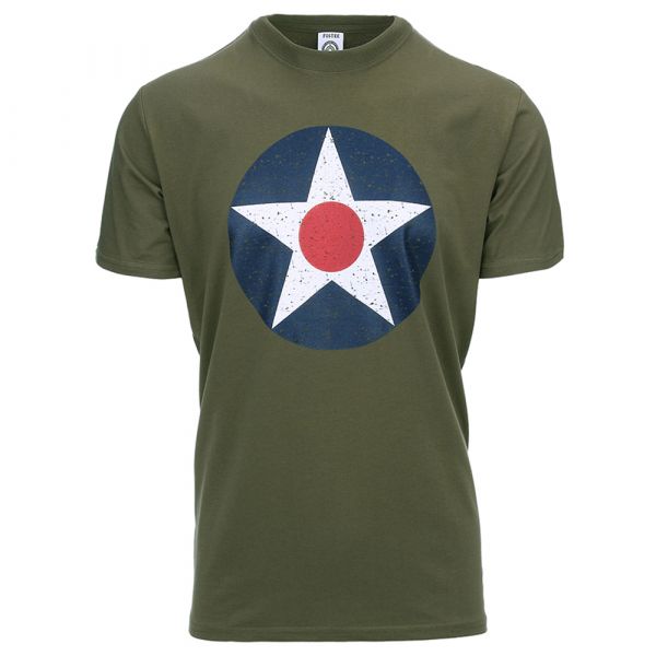 Fostex Garments Camiseta U.S. Army Air Corps verde oliva