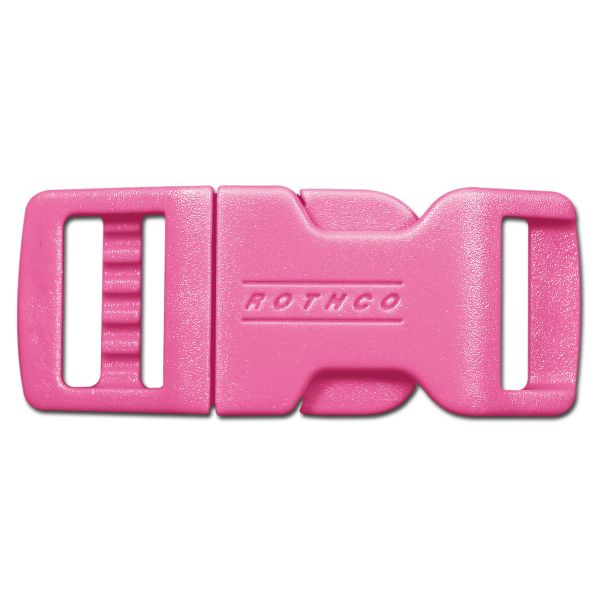 Rothco 1/2 Side Release cierre de hebilla rosado