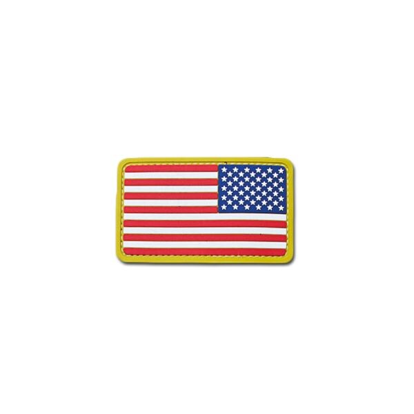 Parche MilSpecMonkey US Flag REV PVC a colores