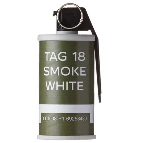 Taginn granada de humo M18 con palanca abatible oliva