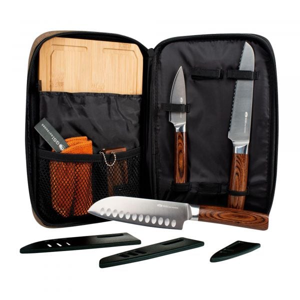 GSI Outdoors set de cuchillos Rakau