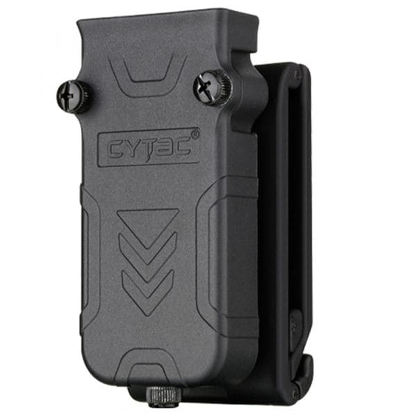 Cytac Funda para cargador Universal Single 9mm/.40/.45 negro