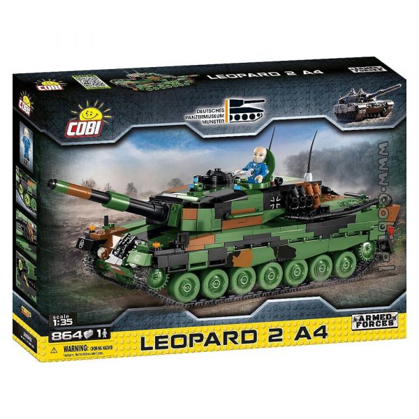 Cobi set de bloques taque Leopard 2A4 864 pzas. 1 figura
