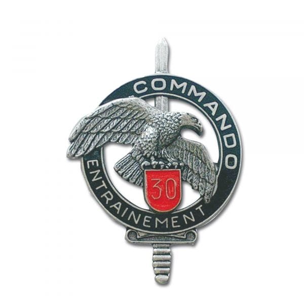 Insignia francesa Commando CEC 30