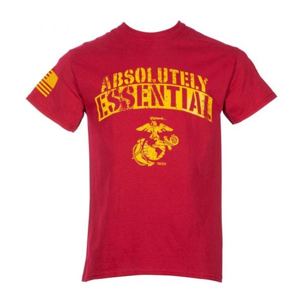 7.62 Design camiseta USMC Absolutely Essential scarlet