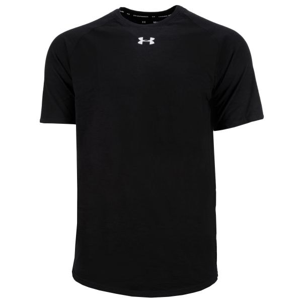 Camiseta Under Armour Charged Cotton SS negra