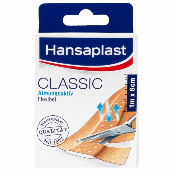 Tiritas Hansaplast bandage Classic 1 m x 6 cm