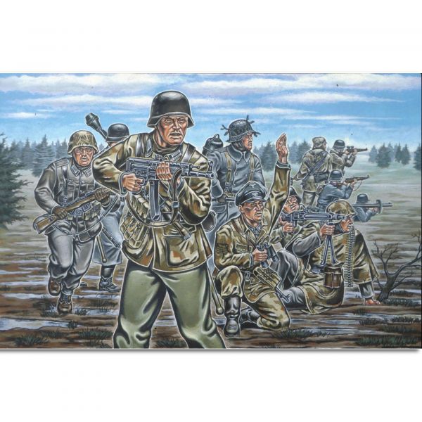 Diorama Revell Deutsche Infanterie WW II