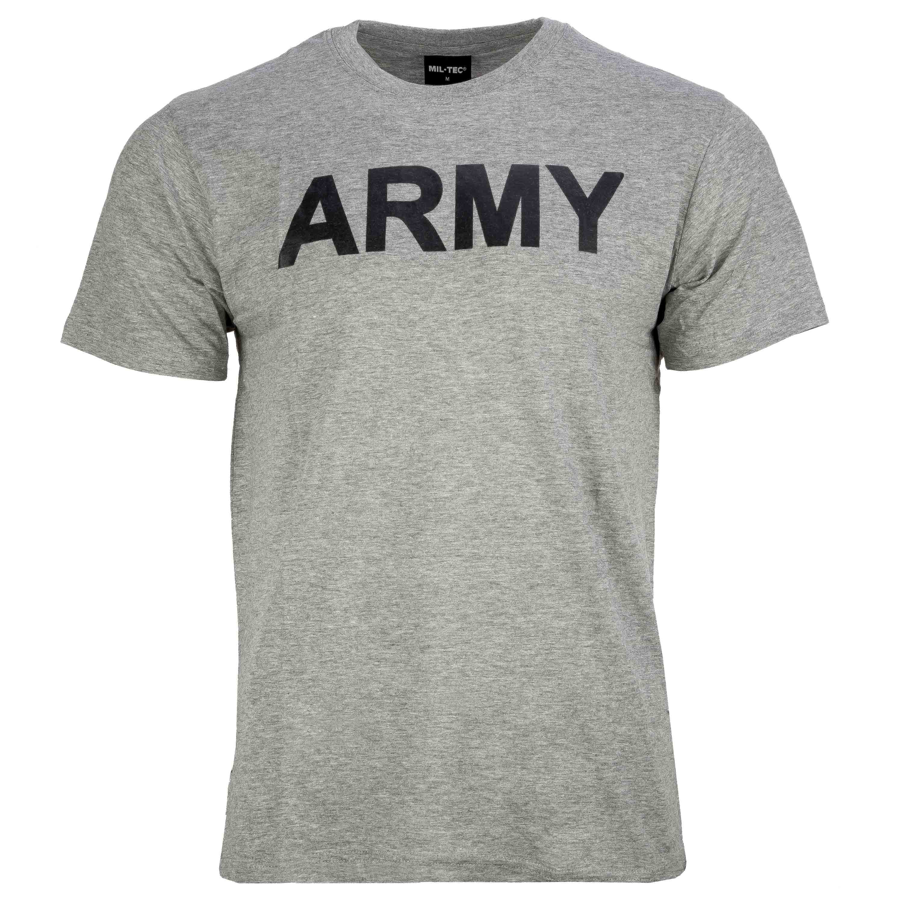 Comprar MilTec Camiseta Army gris en ASMC