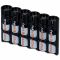 Soporte para baterías Powerpax SlimLine 6 x AAA negro