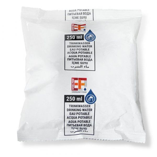 EF Emergency Food Agua potable 250 ml