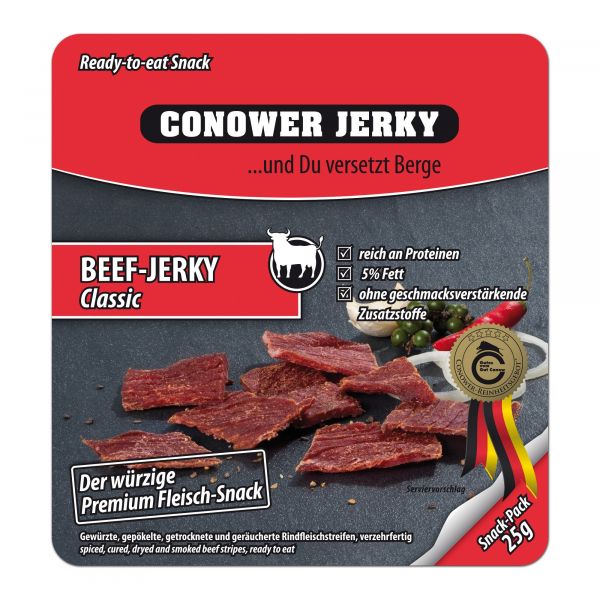 Conower Jerky Beef clásico 25 g