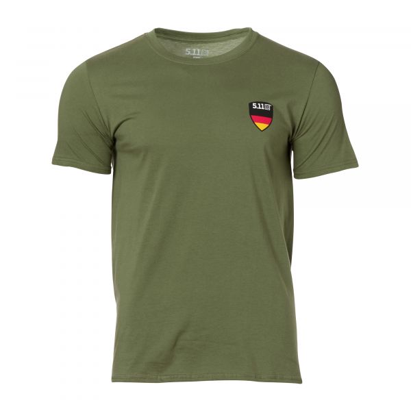 5.11 Camiseta Flag Shield Deutschland military green