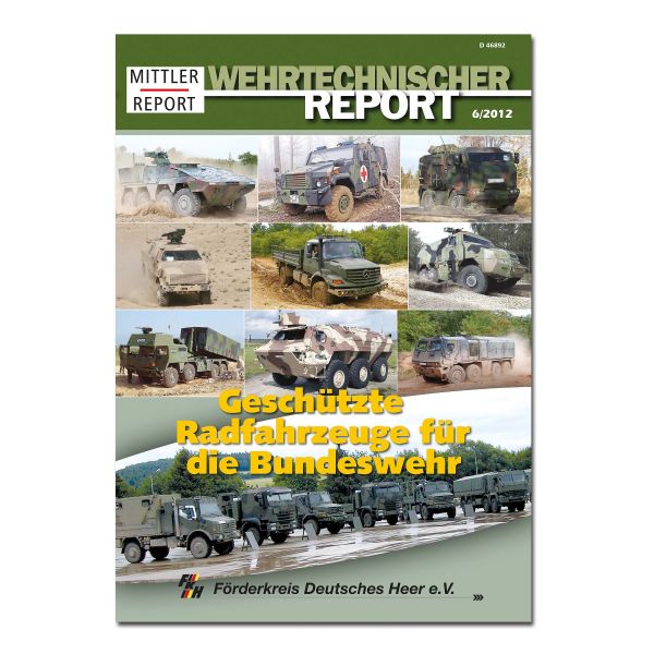 Folleto Wehrtechnischer Report – Edición Nro. 6/2012