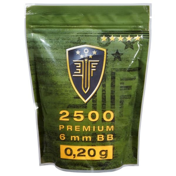 BBs Elite Force Premium 0.20 g 2500 u. blanco