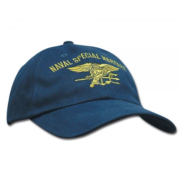 Gorra de béisbol Naval Special Warfare azul