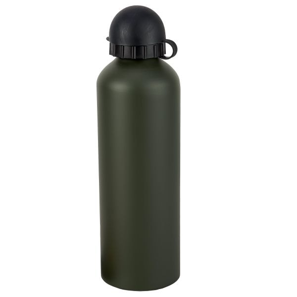 Botella aluminio verde oliva 0,75 litros