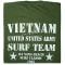 Camiseta Vietnam Surf Team verde oliva