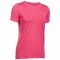 Camiseta Under Armour Women SS HeatGear Armour pink