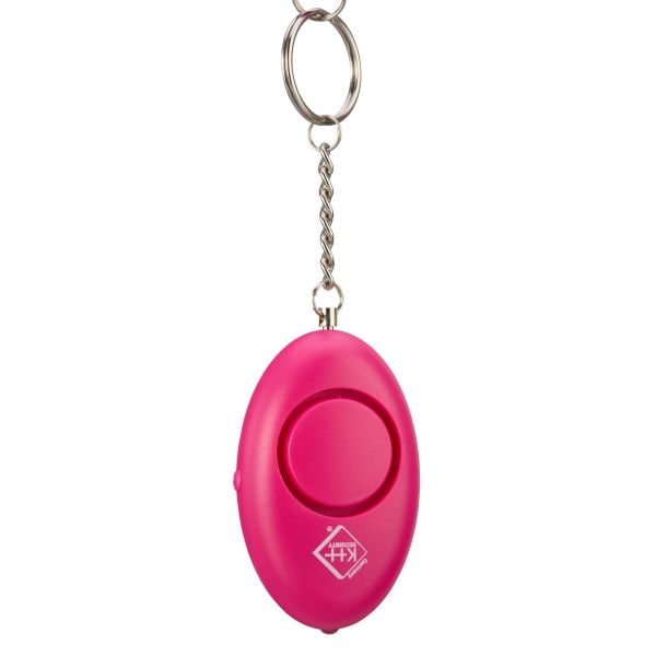 KH-Security Alarma llavero con LED color rosa