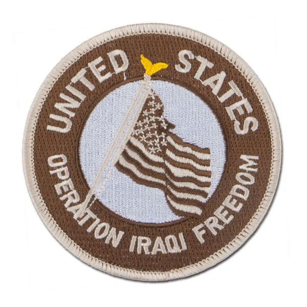 Insignia textil US Iraqi Freedom