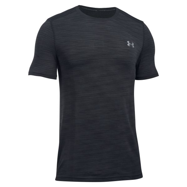 Camiseta Under Armour Fitness Threadborne negra-gris II