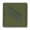 Distintivo de grado Francia Caporal verde oliva camuflado