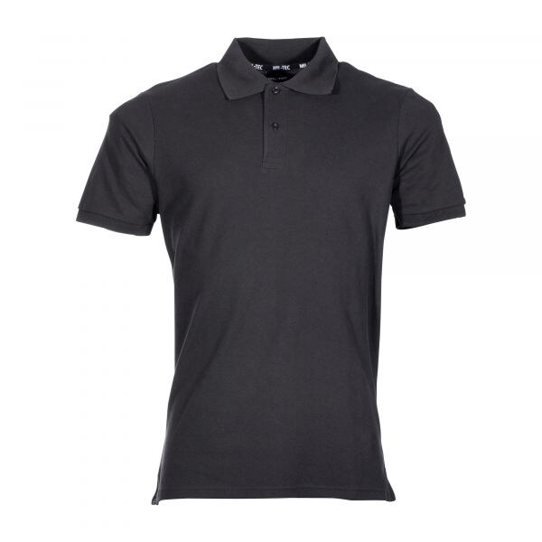 Camiseta Polo Piqué 250 g negra