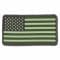 Parche 3D US Flag forest green