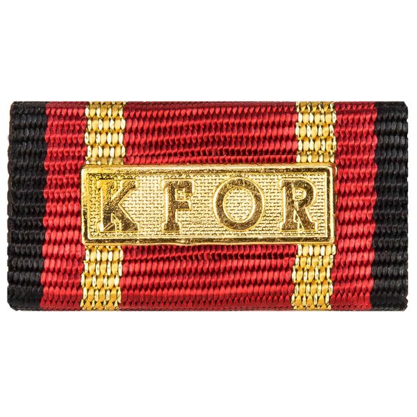Medalla al servicio KFOR color dorado