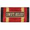 Medalla al servicio Swift Relief color bronce